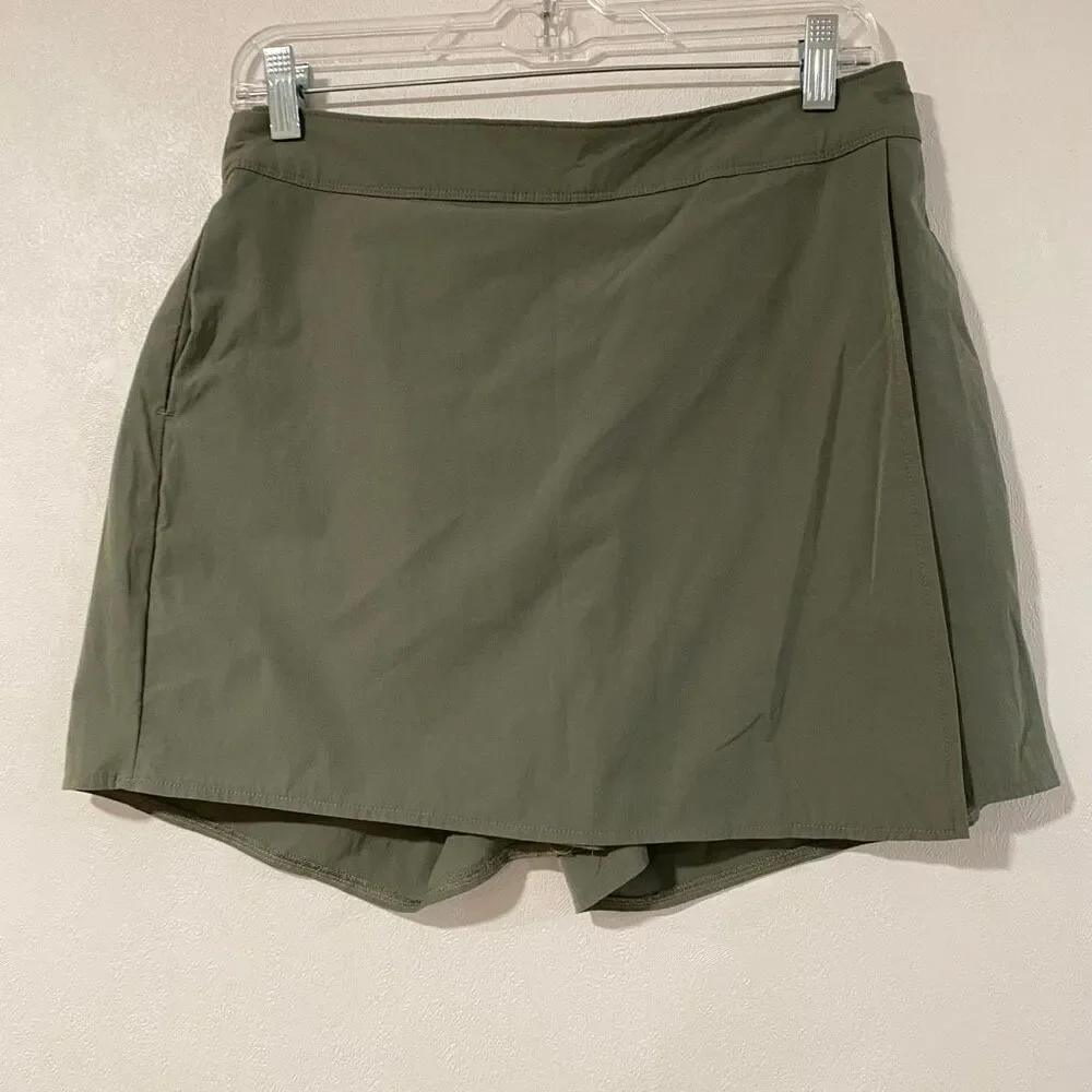 Recreation Thread Supply Skort Large Green Athletic Skirt - Picture 2 of 7